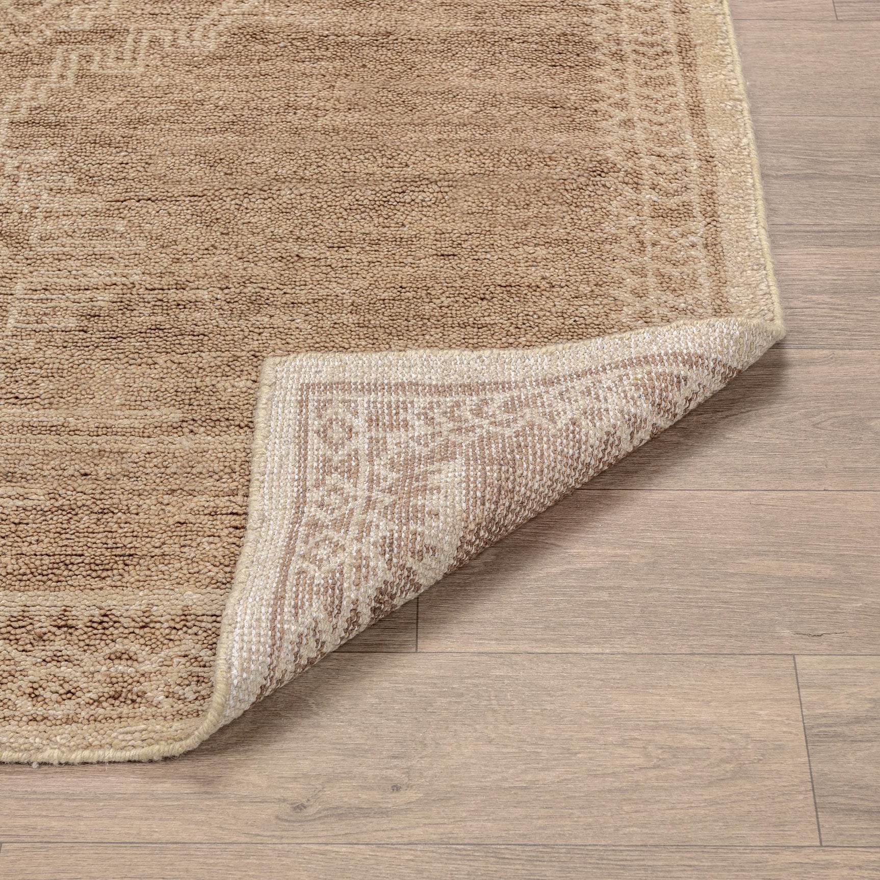 Cairo Desert Brown Hand Knotted Rug - Ornate Home
