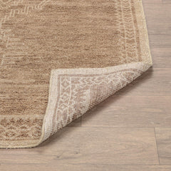 Cairo Desert Brown Hand Knotted Rug - Ornate Home