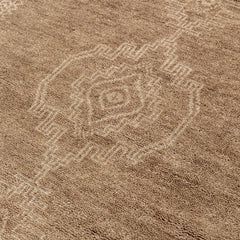 Cairo Desert Brown Hand Knotted Rug - Ornate Home