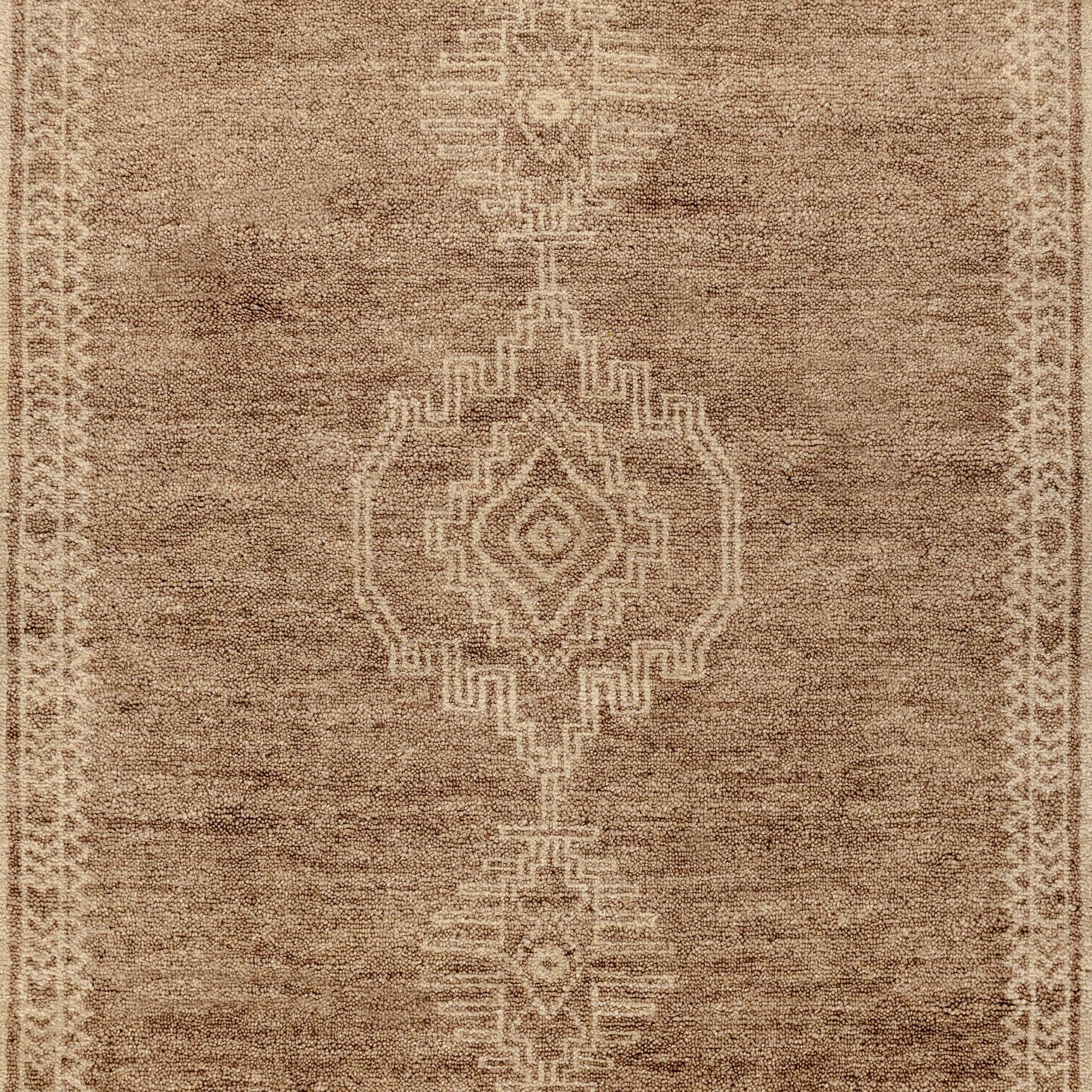 Cairo Desert Brown Hand Knotted Rug - Ornate Home