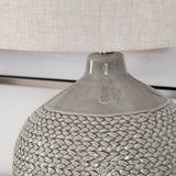 Cairo Grey Table Lamp - Ornate Home