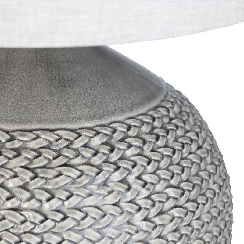 Cairo Grey Table Lamp - Ornate Home