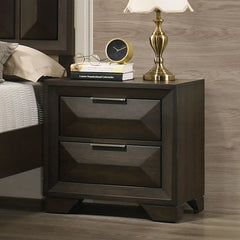 Caistor Espresso 5 Pc. Queen Bedroom Set w/ 2NS - Ornate Home