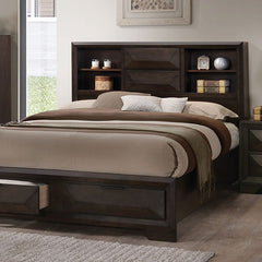 Caistor Espresso 5 Pc. Queen Bedroom Set w/ 2NS - Ornate Home