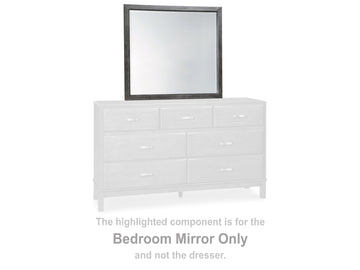 Caitbrook Gray Mirror - Ornate Home