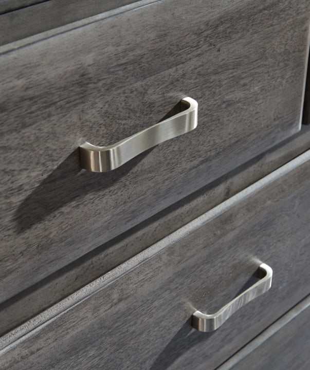 Caitbrook Gray Queen Storage Bed w/ 8 Drawers - Ornate Home