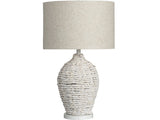 Cala Saona White Table Lamp - Ornate Home