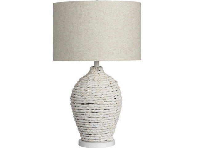 Cala Saona White Table Lamp - Ornate Home