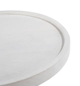 Cala White Side Table - Ornate Home