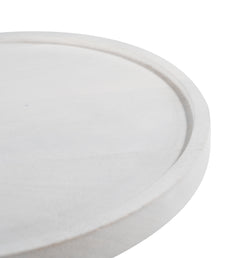 Cala White Side Table - Ornate Home