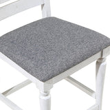 Calabria Antique White/Gray Counter Height Chair (Set of 2) - Ornate Home