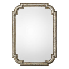 Calanna Antique Silver Mirror - Ornate Home