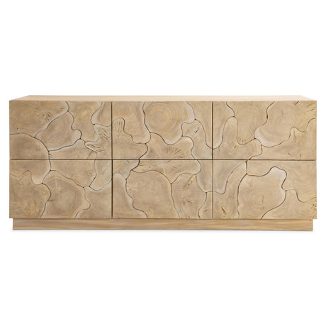 Calavaras Bleached Teak Dresser - Ornate Home