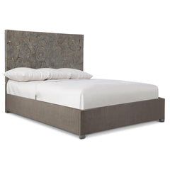 Calavaras Smoke King Panel Bed - Ornate Home