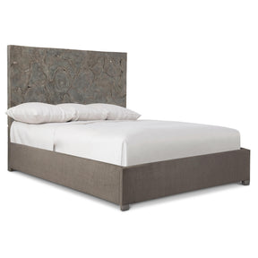 Calavaras Smoke King Panel Bed - Ornate Home