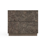 Calavaras Smoked Truffle Nightstand - Ornate Home