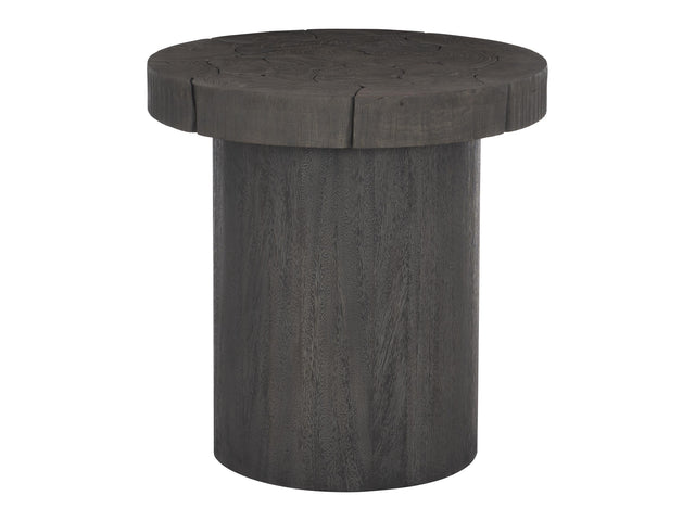 Calavaras Smoked Truffle Side Table - Ornate Home