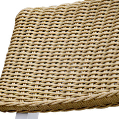Calbas White Outdoor Bar Stool - Ornate Home
