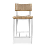 Calbas White Outdoor Counter Stool - Ornate Home