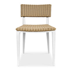 Calbas White Outdoor Dining Chair - Ornate Home