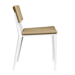 Calbas White Outdoor Dining Chair - Ornate Home