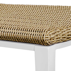 Calbas White Outdoor Dining Chair - Ornate Home