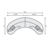 Calder Ivory Sectional