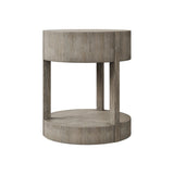 Calder Rustic Grey Nightstand - Ornate Home