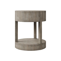 Calder Rustic Grey Nightstand - Ornate Home