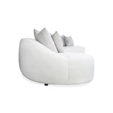 Calder White/Cream Fabric Sectional - Ornate Home