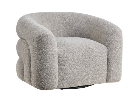 Caldera Gray Swivel Chair - Ornate Home