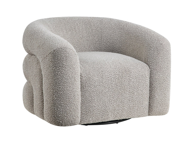 Caldera Gray Swivel Chair - Ornate Home