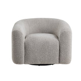 Caldera Gray Swivel Chair - Ornate Home