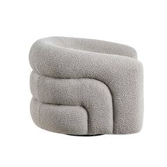Caldera Gray Swivel Chair - Ornate Home