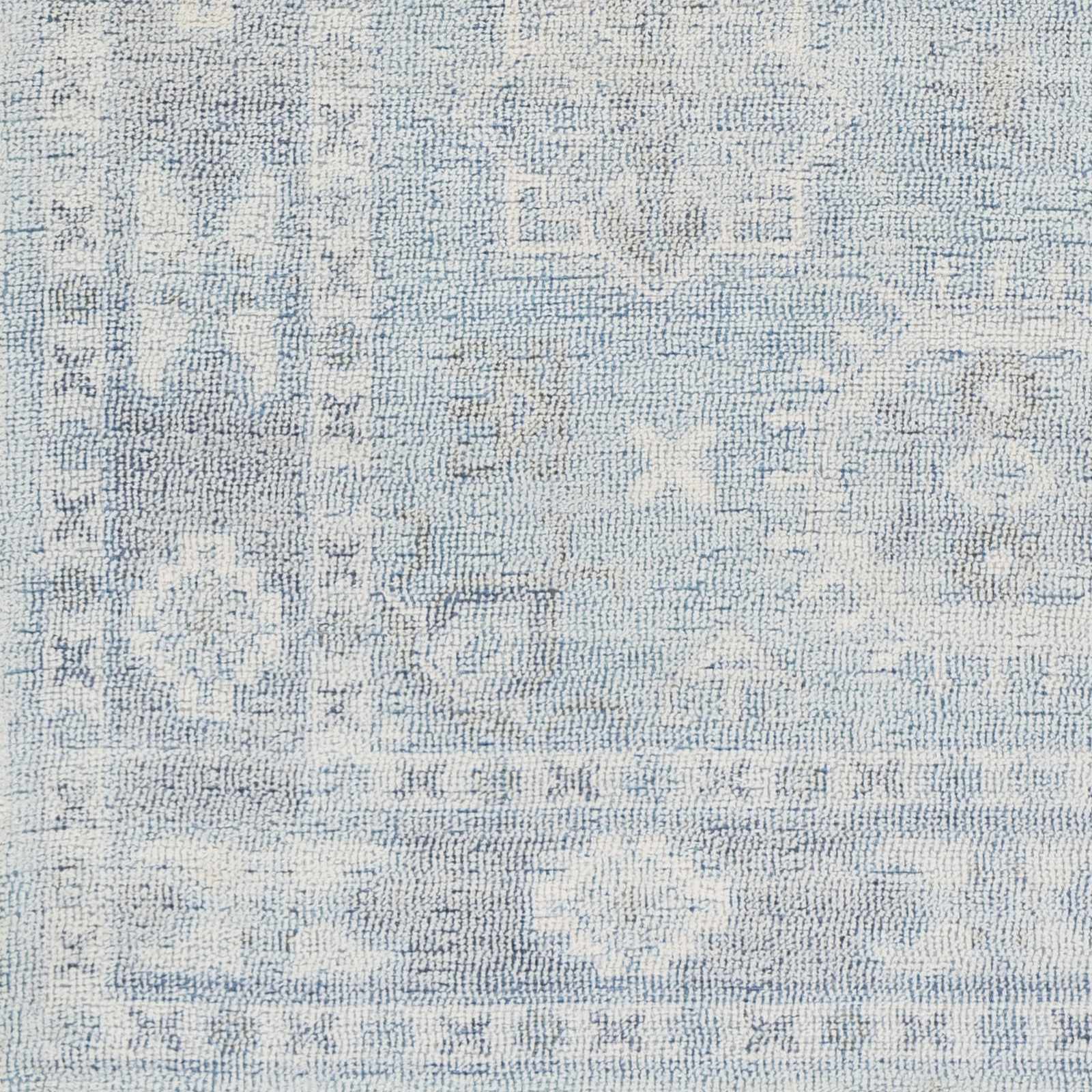 Calderbank Sky Blue Wool-Blend Area Rug - Ornate Home