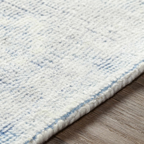 Calderbank Sky Blue Wool-Blend Area Rug - Ornate Home