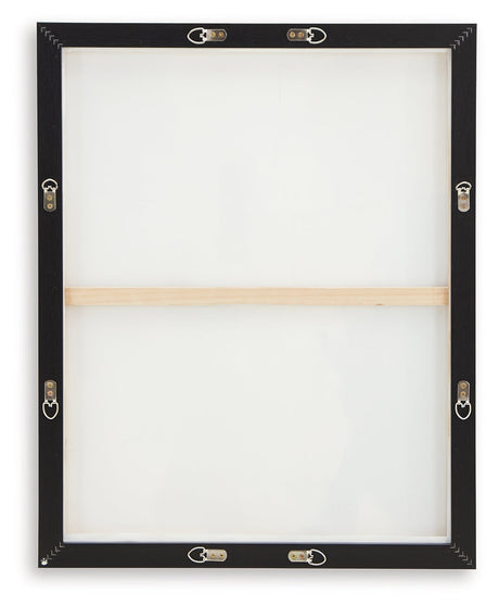 Caldish Blue/White/Pink Wall Art Set (Set of 2) - Ornate Home