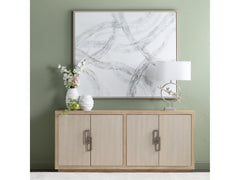 Caldwell Brown/White Canvas - Ornate Home