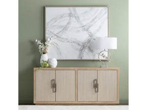 Caldwell Brown/White Canvas - Ornate Home