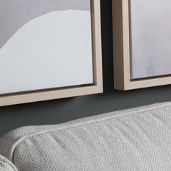 Caldwell Natural/White Canvas - Ornate Home