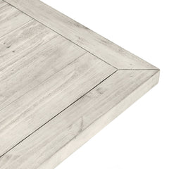 Caleb Distressed Ivory Rectangular Dining Table - Ornate Home