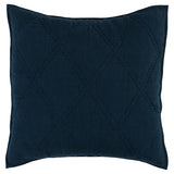 Caleb Hand Stitched Midnight Blue Quilt - Ornate Home