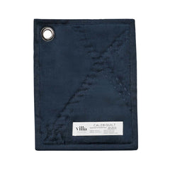 Caleb Hand Stitched Midnight Blue Quilt - Ornate Home