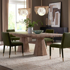 Caledon Reclaimed Oak Dining Table - Ornate Home