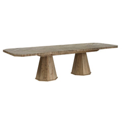 Caledon Reclaimed Oak Dining Table - Ornate Home