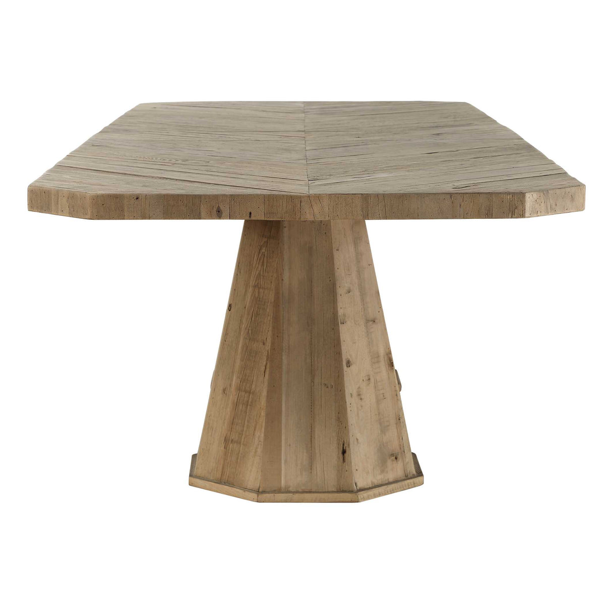 Caledon Reclaimed Oak Dining Table - Ornate Home
