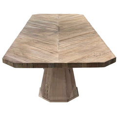 Caledon Reclaimed Oak Dining Table - Ornate Home