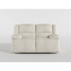 Caliber Beige Double Reclining Loveseat - Ornate Home