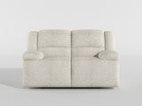 Caliber Beige Double Reclining Loveseat - Ornate Home