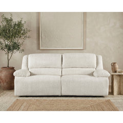 Caliber Beige Double Reclining Sofa - Ornate Home